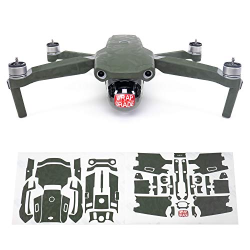 アーミーバンピーカモ DJI Mavic Air 2専用にカットされたスキンシール。ドローン本体は含みません。 ARMY BUMPY CAMOは印刷されたパターンではありません。 カモフラージュパター