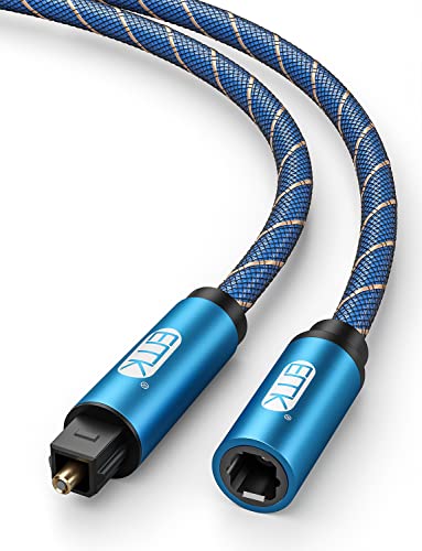 1M 【耐久性】24K金メッキは劣化づらく、長く使えます。ナイロン編組*PVC*TPEジャケットのケーブルは曲げ損傷が防止され、絡まりにくい。15000回以上曲げに耐えます。 【高音質】EMK光デジタ