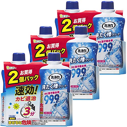 【速攻 カビ退治3分】 「カビ」「菌」をしっかり除去し、気になるカビ臭をスッキリ消臭します。 【再付着防止剤を配合】 はがしたカビが洗たく槽につきにくいタイプです。 【用途】 洗たく槽用洗浄剤 【原産