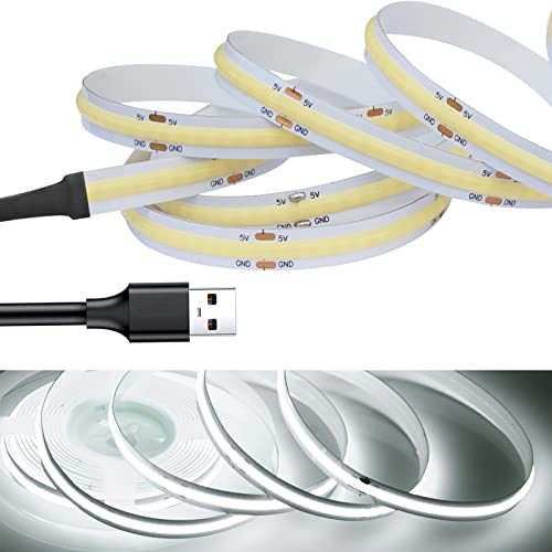 6000K白光色 USB接続-5V-1.5m 【DC5V USBに接続】 - - 本製品は、パソコン等のUSB端子にケーブルを接続するだけでLEDの明かりを灯す事ができる、簡単接続のLEDライトです。