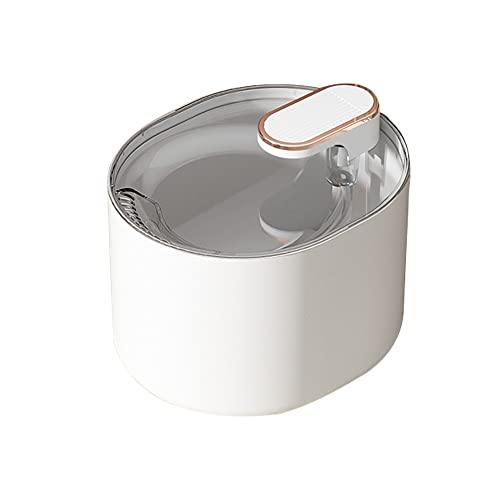 ホワイト 【製品仕様】材質：食品級PP*ABS/給電方法：USB給電式/定格電圧：5V/容量：3L /重量：0.8kg/サイズ：20*17*15cm/付属品：ペット自動給水器*1、活性炭フィルター*1