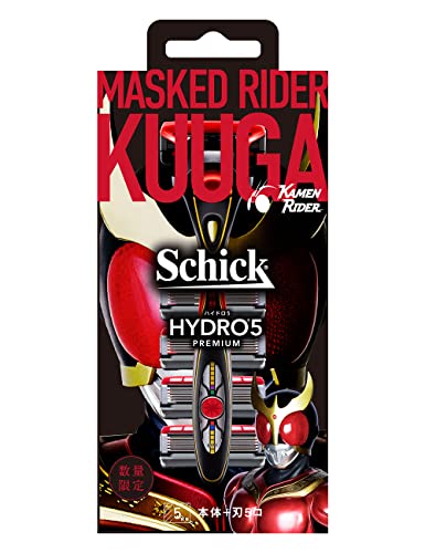 レッド 1個 (x 1) 【Schick*仮面ライダークウガモデル】細かい部分も簡単に剃れるハイドロ5から、仮面ライダークウガモデルが登場。しっかり握れて滑りにくい独自のグリップは、クウガデザイン。 