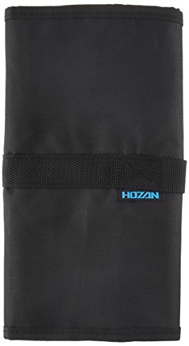 ホーザン(HOZAN) ツールバッグ 工具箱 工具袋 コンパクトに収まるロールアップケース 収納ポケット数18ヵ所 B-712