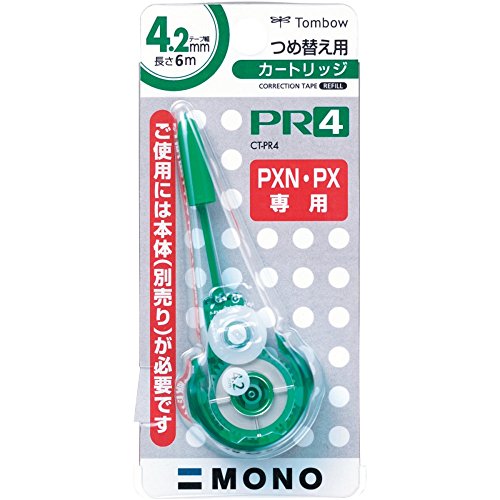 ＊最安挑戦＊トンボ鉛筆 修正テープ MONO モノPXNカートリッジ PR4 10個 CT-PR4-10P
