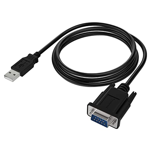 ＊最安挑戦＊SABRENT USB 2.0をシリアル(9ピン) DB-9 RS-232 変換ケーブル 1.8ｍ [FTDIチップセット] (CB-FTDI)