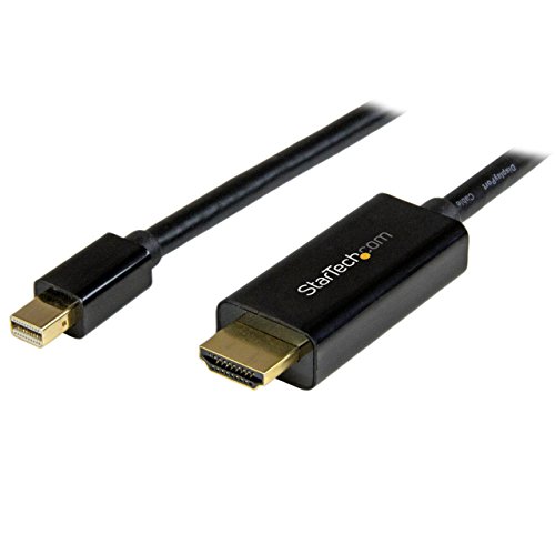 ＊最安挑戦＊StarTech.com Mini DisplayPort - HDMI変換アダプタケーブル 1m 4K対応 ミニディスプレイポート(オス) - HDMI(オス) MDP2HDM