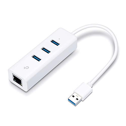 ＊最安挑戦＊TP-Link USB3.0対応 Giga 有線LANアダプタ * USB3.0 ハブ 3ポート プラグ & プレイ UE330