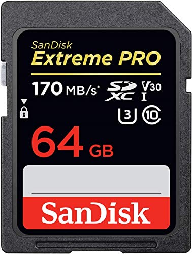 ＊最安挑戦＊SanDisk 64GB Extreme PRO UHS-I SDXC 170MB/s SDSDXXY-064G サンディスク 海外パッケージ品