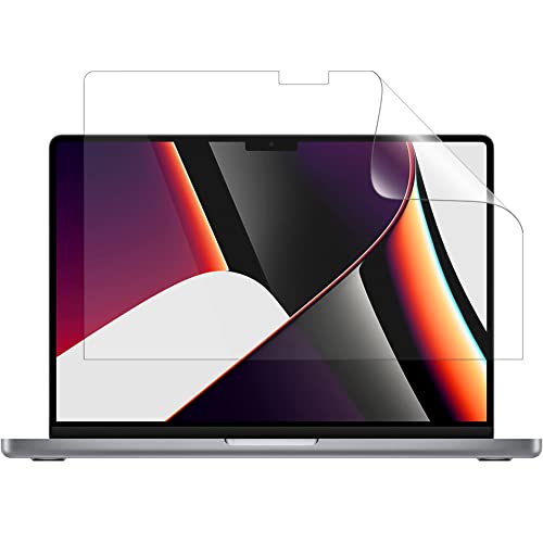 ＊最安挑戦＊LOE ノートパソコン 保護フィルム for MacBook Pro 14 (2021) まるで貼ってないかのように美しい 超透明 低反射 SARフィルム
