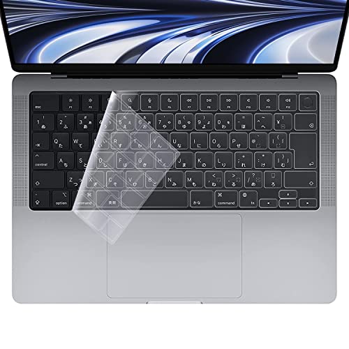 ＊最安挑戦＊【2022 M2 チップモデル】MacBook Air 13.6 A2681 キーボードカバーフィルム 日本語 JIS配列 超薄型 超耐磨 洗浄可 高い透明