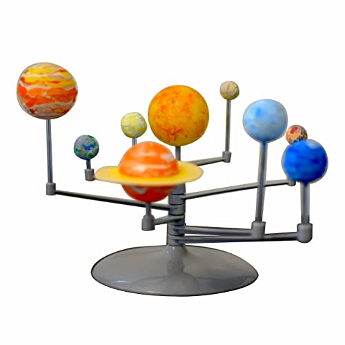 ＊最安挑戦＊[ 子ノ星教育社 ] 太陽系模型 8 惑星 公転 模型 工作キット 手作り 太陽 地球 工作 惑星 宇宙 天文 知育 教育 理科 科学 天