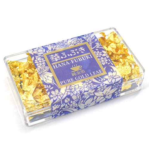 この金箔は食用として認められた金箔で体内で吸収されないため無害です。（厚生労働省より食品添加物として認可されています）食品加工にお使いの場合は食品添加物の表記が必要となります。 お酒などに入れる場合の