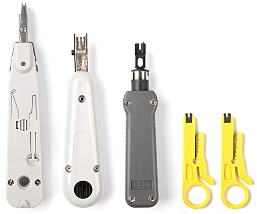 工具セット内容：パンチダウンツール*3種類（BIX、110、KRONE）、簡易パンチダウン*2 サイズ：KRONE／長さ175mm、BIX／長さ150mm、110(ワンテン)／長さ155mm 用途：L