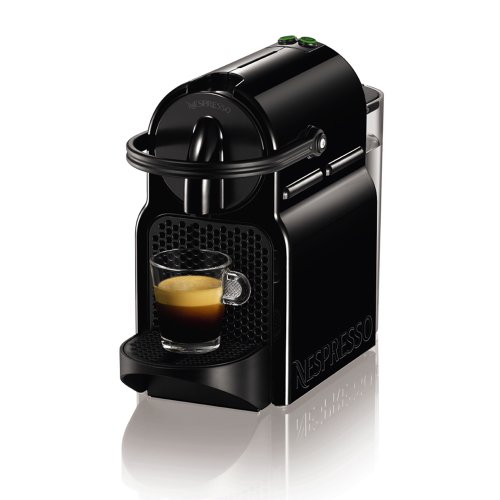 ネスプレッソ カプセル式コーヒーメーカー イニッシア ブラック 水タンク容量0.6L コンパクト 軽量 D40-BK-W