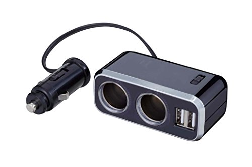 2.4A 合計2.4A出力USB充電ポートを2口搭載。(5Ｖ/2口合計2.4ｍA) i Pad等のタブレット、スマートフォン、デジタルオーディオプレーヤー、ゲーム機等USBで充電できる機器であれば給電