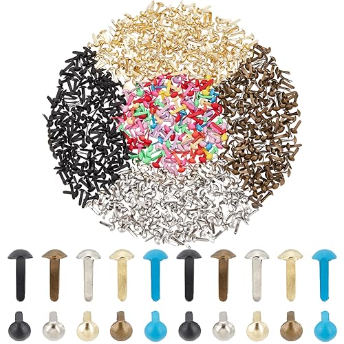 約1000個（1サイズ＆Mix色） *【サイズ】：幅約4.5mm、長さ8mm、約200個/袋、5袋/セット、約1000個/セット;プラスチック製の箱：7.4x7.3x2.5cm。 *【5袋＆約1000