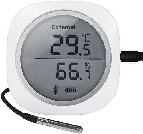 INKBIRD-TH1 PLUS 【高精度センサー】温度範囲：-40*C〜60*C（内部センサー）-40*C〜100*C（外部プローブ）湿度範囲：0〜99％RH。フランス製温湿度センサーを搭載しており