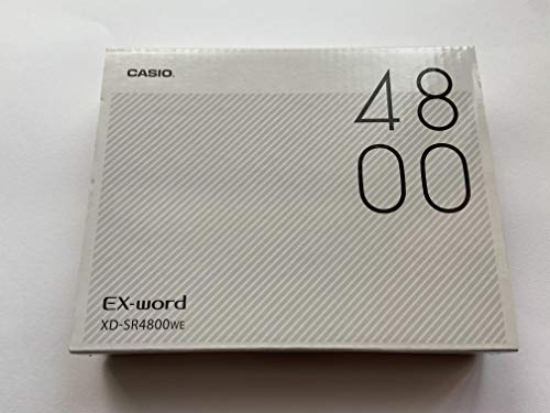 カシオ CASIO 電子辞書 エクスワード 高校生モデル XD-SR4800WE ホワイト 215コンテンツ