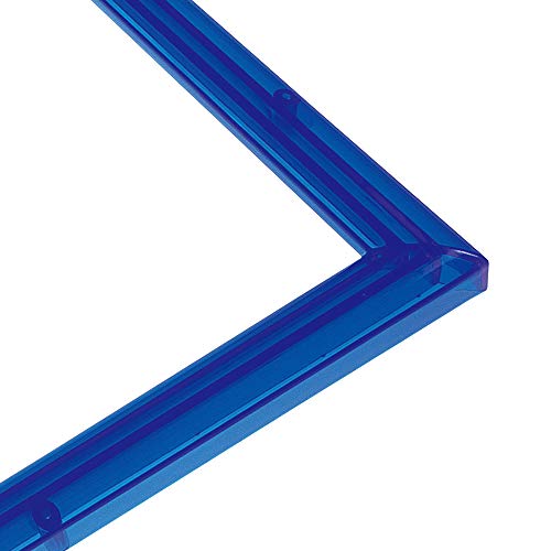 エポック社 パズルフレーム クリスタルパネル ブルー (38x53cm)(パネルNo.5-B) 専用スタンド付 パズル Frame 額縁 EPOCH