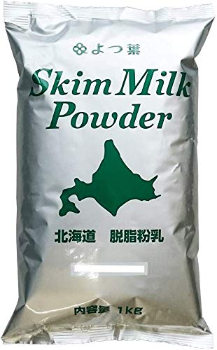 よつ葉 北海道脱脂粉乳 スキムミルク 1kg スプーン付セット