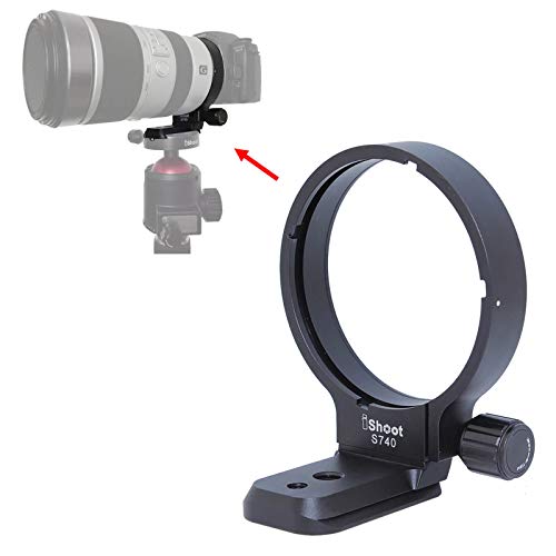 このレンズブラケットはソニー Sony 70-400mm f/4-5.6 G SSM SAL70400GとSony 70-400mm f/4-5.6 G SSM II SAL70400G2レンズのため