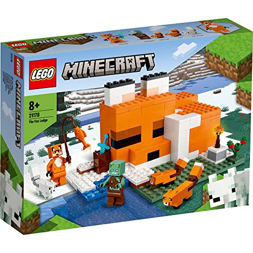 レゴ(LEGO) マインクラフト キツネ小屋 21178 おもちゃ ブロック プレゼント テレビゲーム 動物 どうぶつ 男の子 女の子 8歳以上
